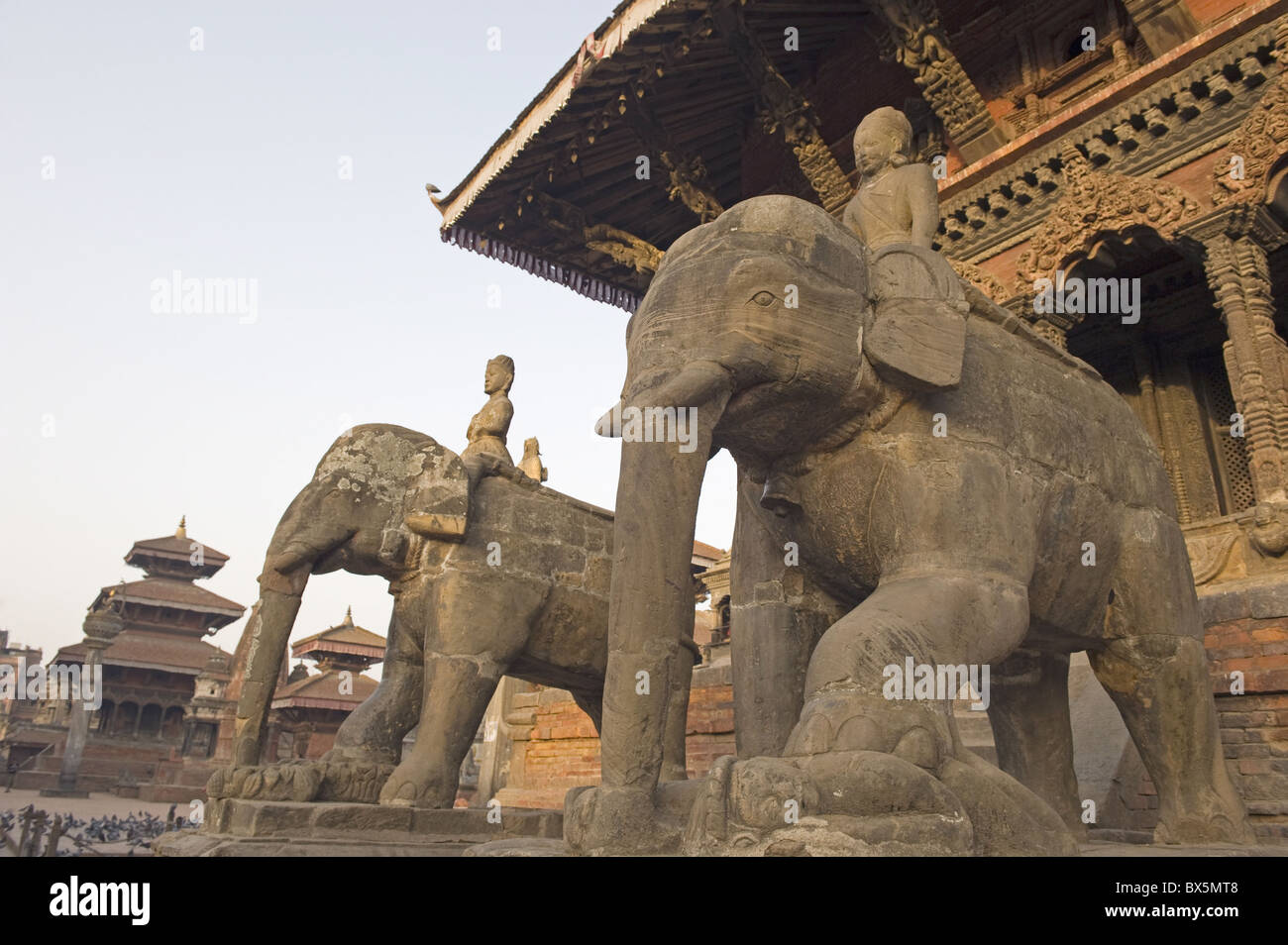 Bishwanath Mandir, Durbar Square, site du patrimoine mondial de l'UNESCO, Patan, Vallée de Kathmandou, Népal, Asie Banque D'Images
