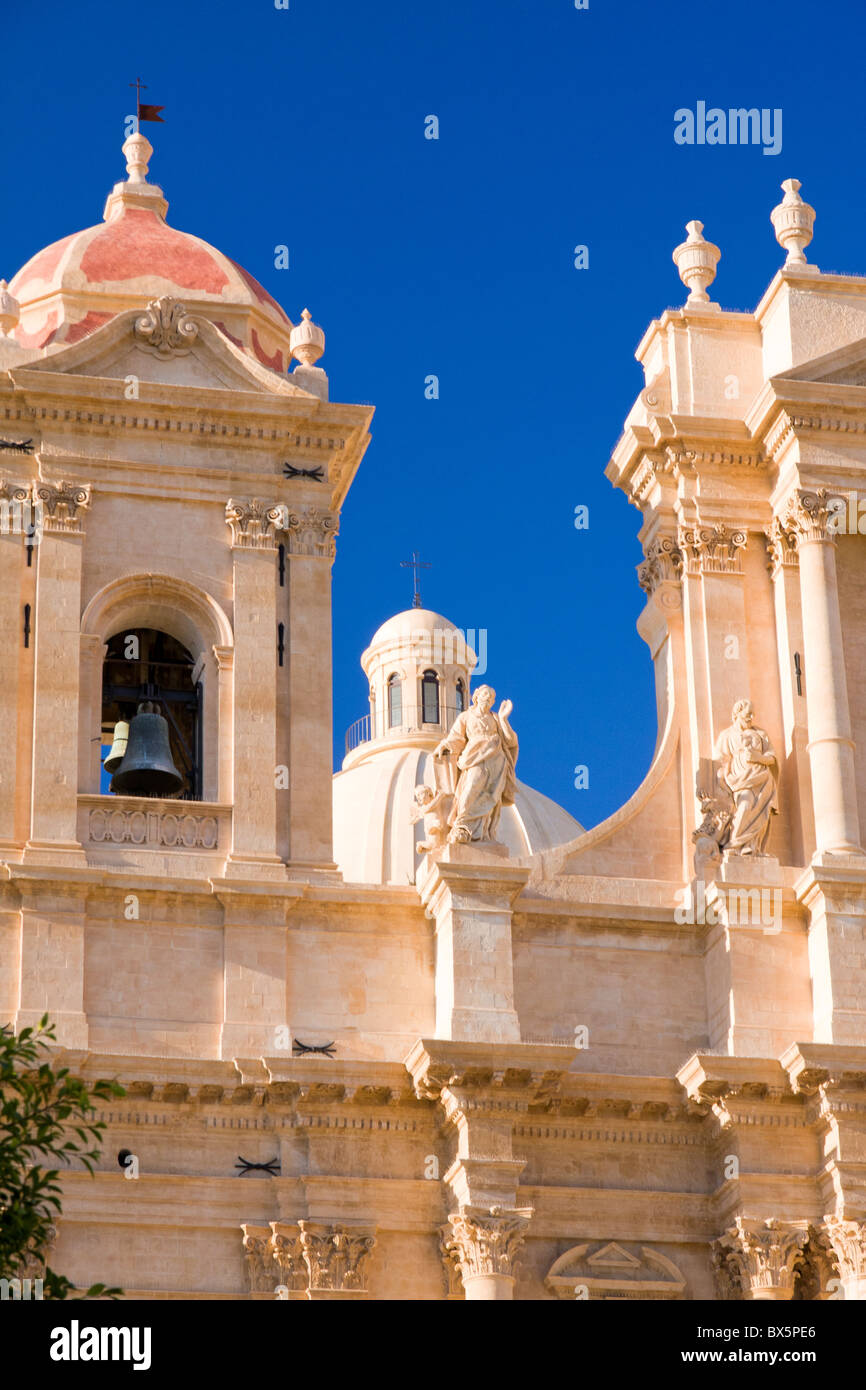 Église baroque typique de Sicile, Italie Banque D'Images