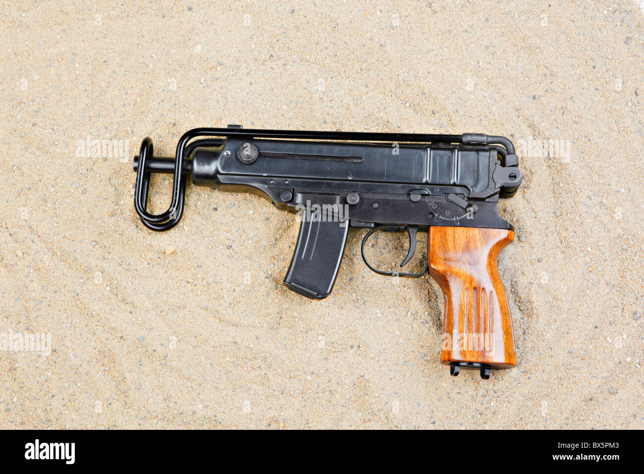 Skorpion 7.65 mm, pour mitraillette, pistolet, arme de la machine Banque D'Images