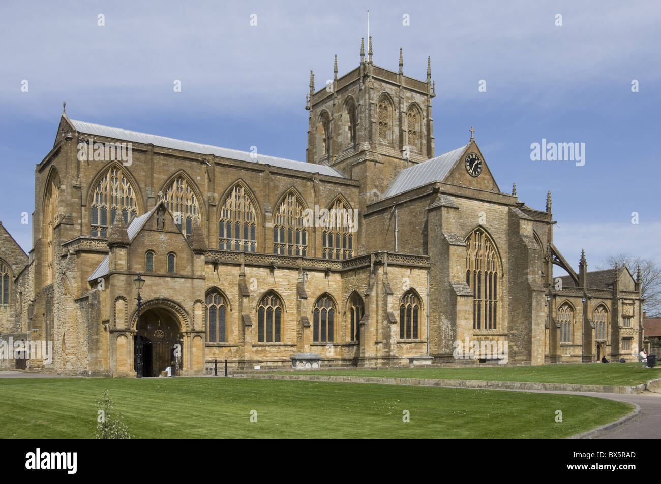 Abbaye de Sherborne, Dorset, Angleterre, Royaume-Uni, Europe Banque D'Images