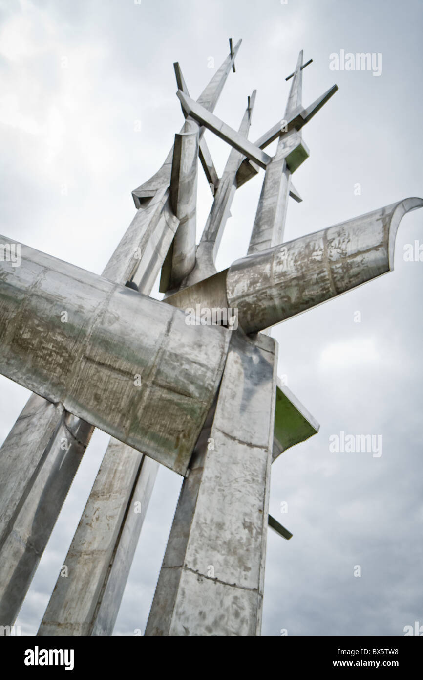 Le port de Gdynia, Pologne monument Banque D'Images