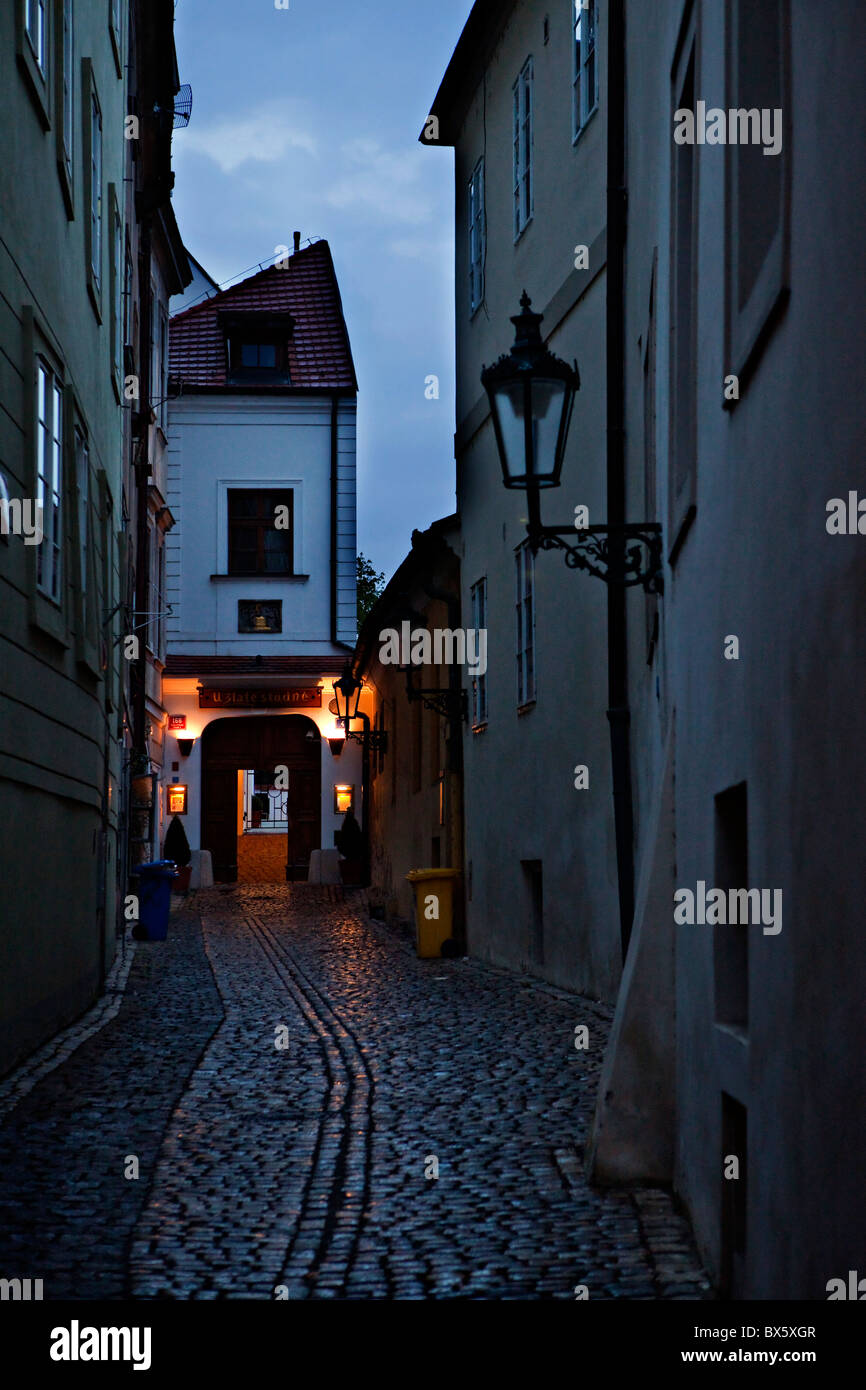 Dans Prague-Mala bien doré Alley Strana. (CTK Photo/Martin Sterba) Banque D'Images