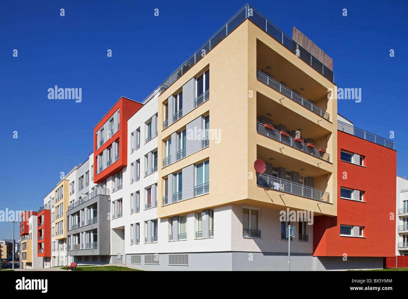 Plusieurs maisons d'habitation appartement Residence Dalejka à Prague, République tchèque. (CTK Photo/Martin Sterba) Banque D'Images