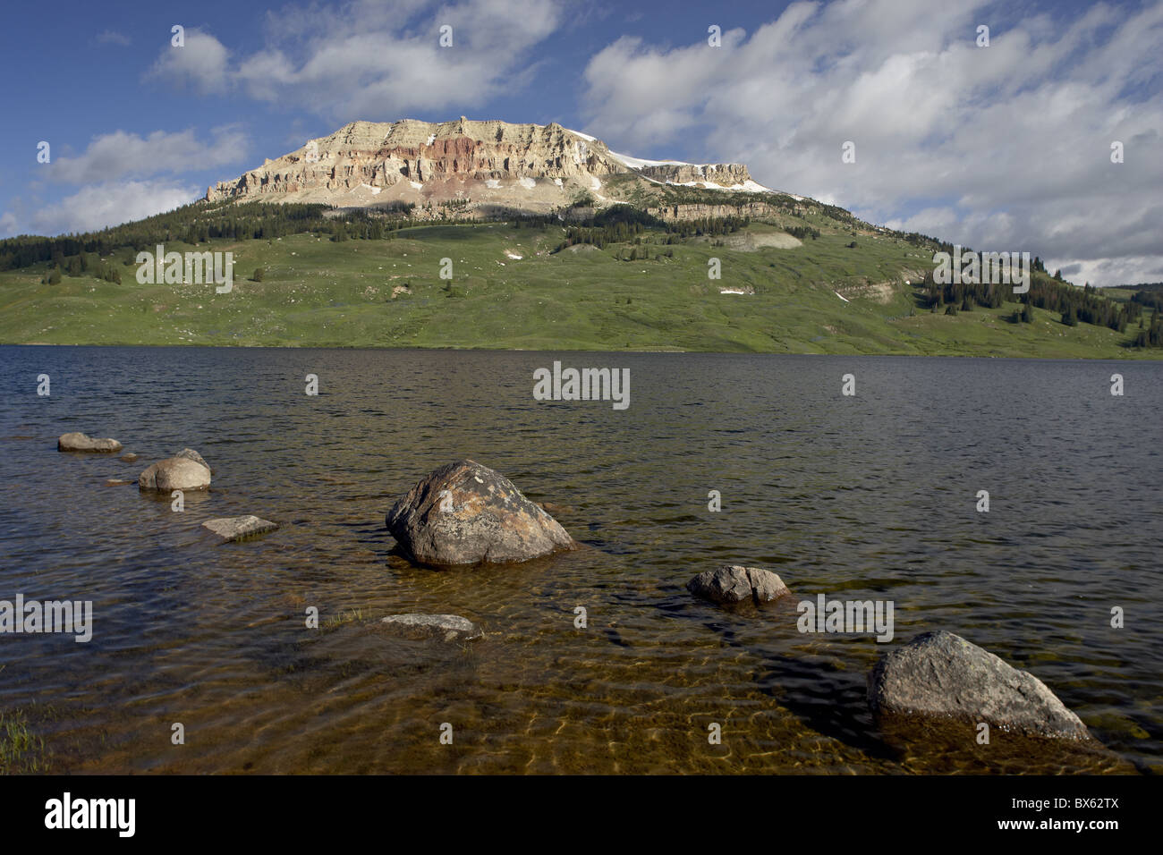 Lac Beartooth, forêt nationale de Shoshone, Wyoming, États-Unis d'Amérique, Amérique du Nord Banque D'Images