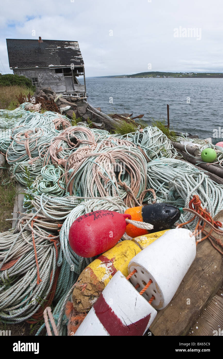 Village de Westport, l'île Brier, Nova Scotia, Canada, Amérique du Nord Banque D'Images