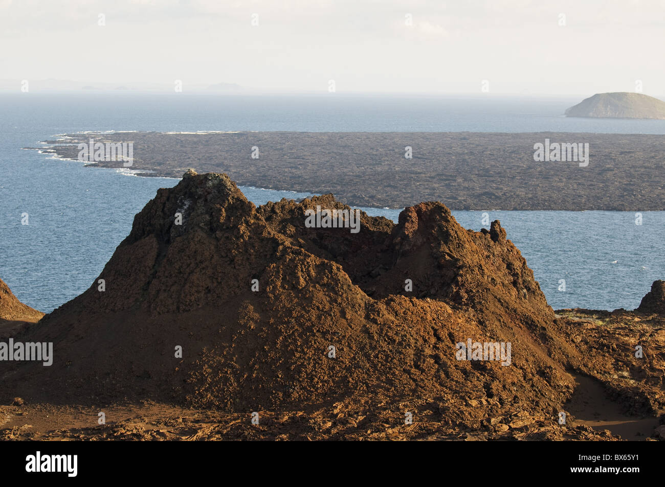 Isla Bartolomé (Barthélemy) de l'Île, Îles Galapagos, UNESCO World Heritage Site, Equateur, Amérique du Sud Banque D'Images
