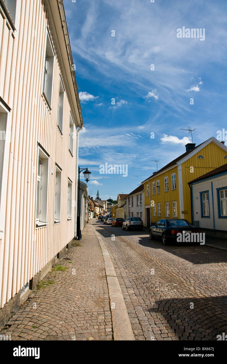 Les contes d'Astrid Lindgren est présentée dans le Parc Astrid Lindgrens World in Vimmerby Suède Banque D'Images
