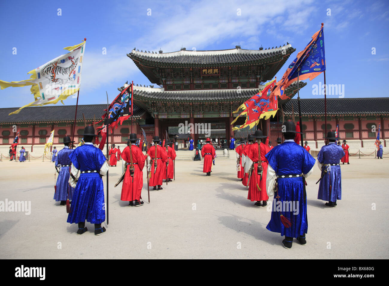 Relève de la garde, Gyeongbokgung Palace (Palais de bonheur lumineux