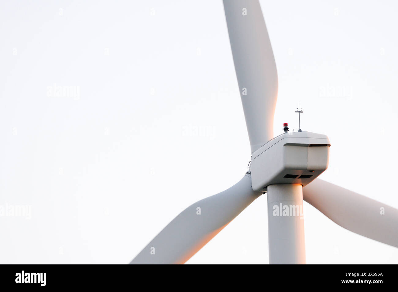 Wind turbine close-up Banque D'Images