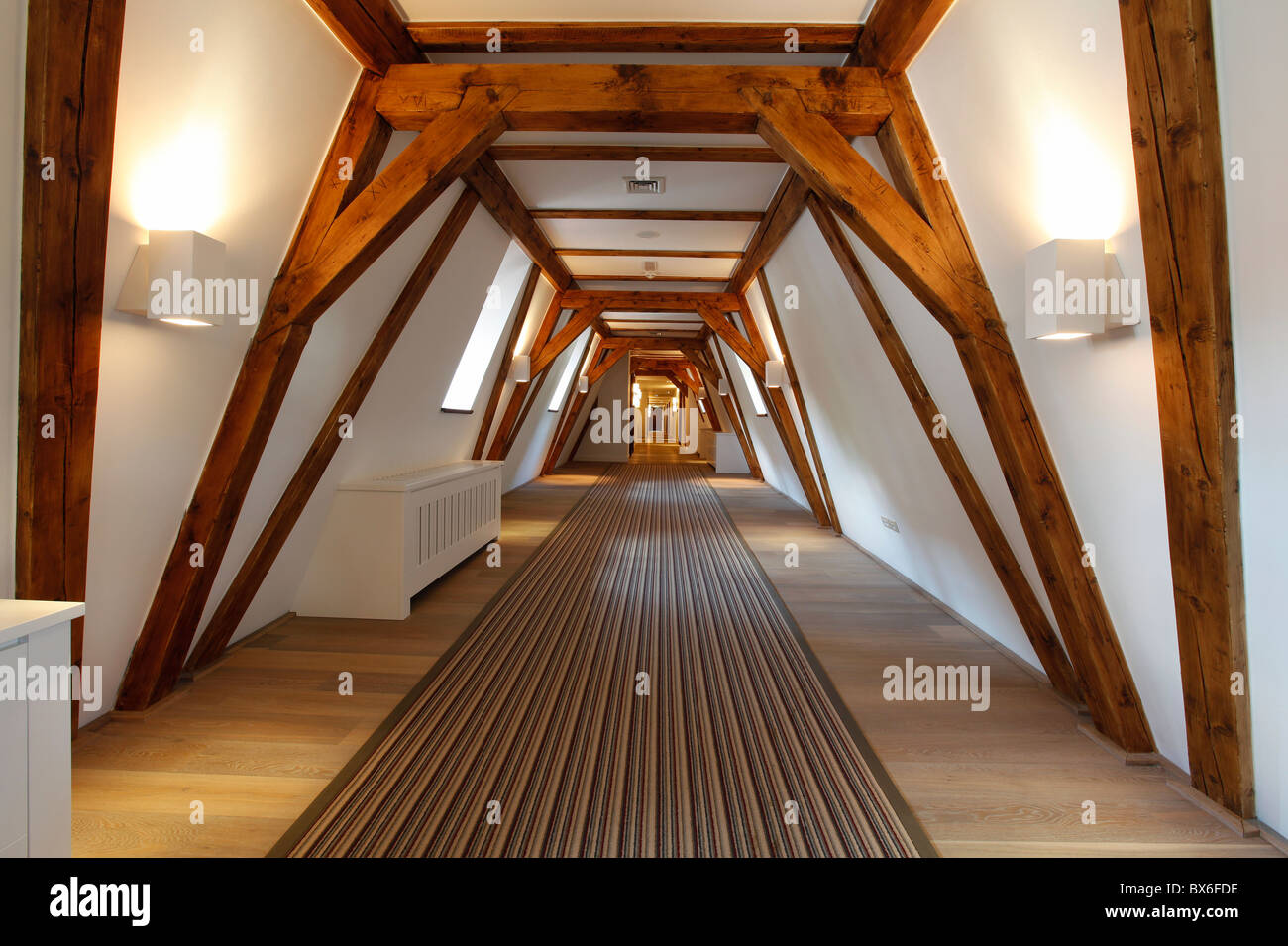 Prague, couloir de nouveau l'hôtel Saint Augustin. (Photo/CTK Josef Horazny) Banque D'Images