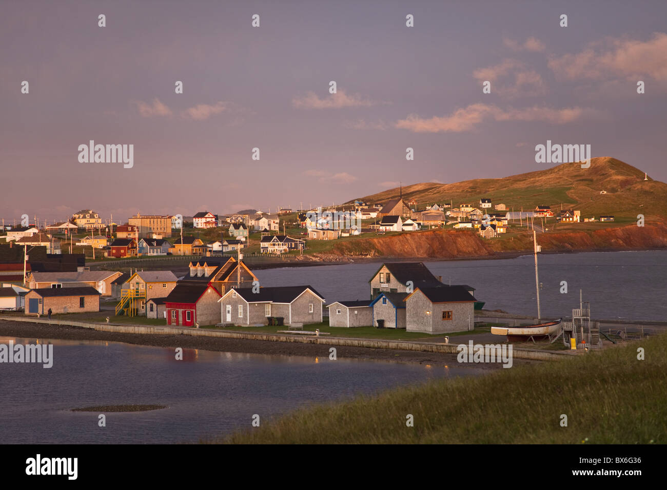 Ile Havre-Aubert, l'une des Iles de la Madeleine (la Madeleine), dans le golfe du Saint-Laurent, Québec, Canada, Amérique du Nord Banque D'Images