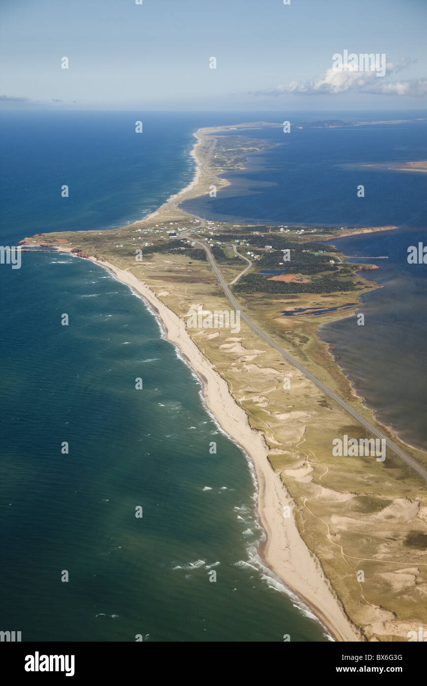 Île dans le golfe du Saint-Laurent, les îles de la Madeleine (la Madeleine), Québec, Canada, Amérique du Nord Banque D'Images