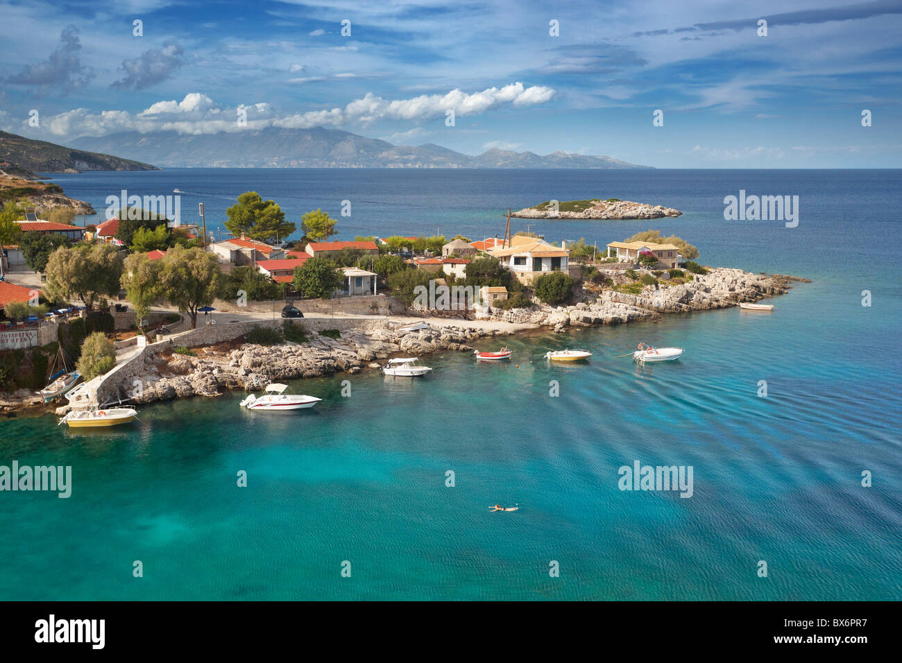 L'île de Zakynthos, Grèce - Mer Ionienne, Macro Nisi Banque D'Images