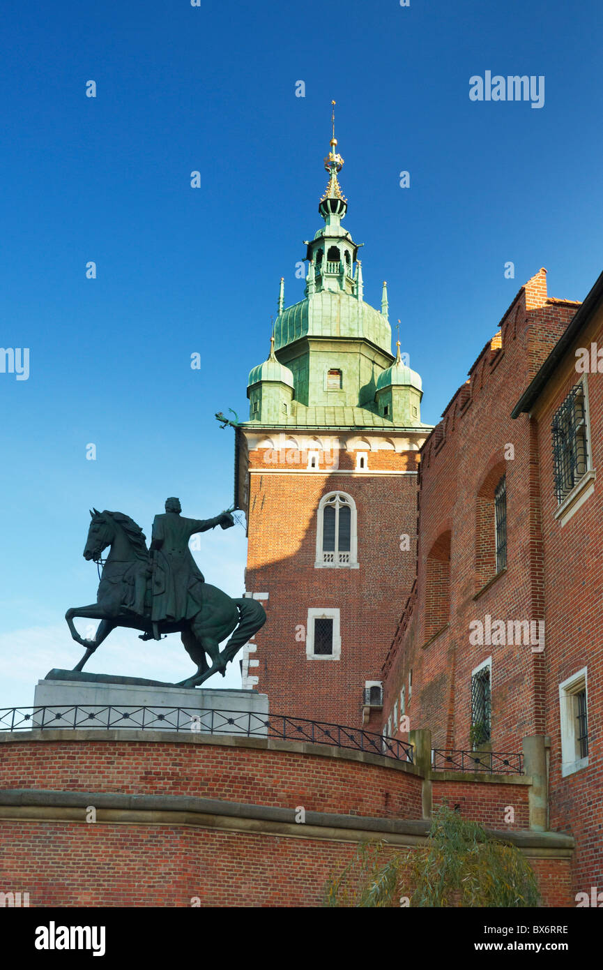 Cracovie - le Château Royal de Wawel,, Pologne Banque D'Images