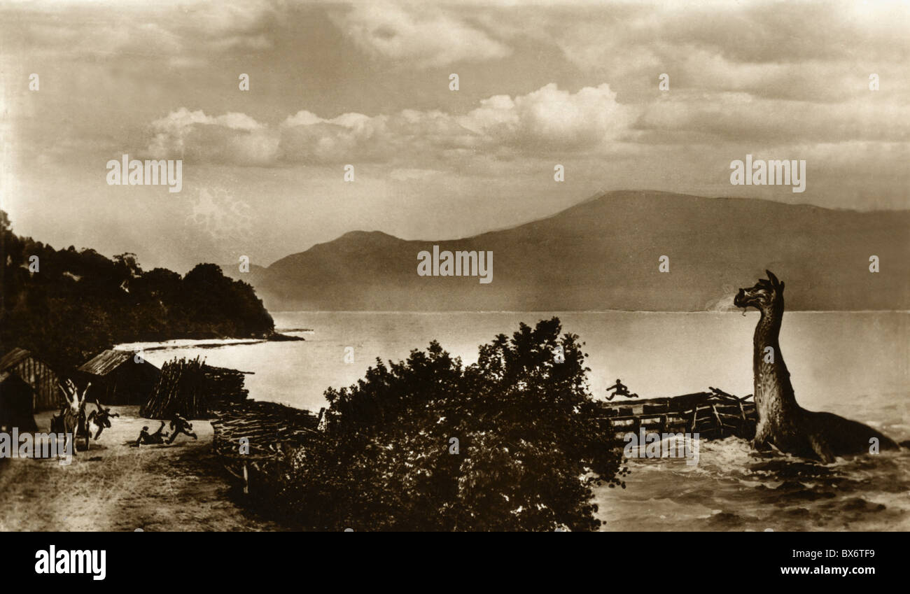 Géographie / Voyage, Grande-Bretagne, Ecosse, Loch Ness, Loch Ness Monster 'Nessie', image du monstre, 1935, droits supplémentaires-Clearences-non disponible Banque D'Images