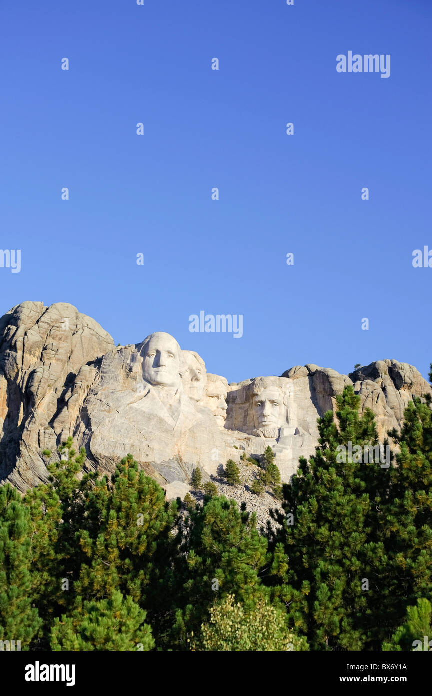 Mount Rushmore National Memorial, South Dakota, USA Banque D'Images