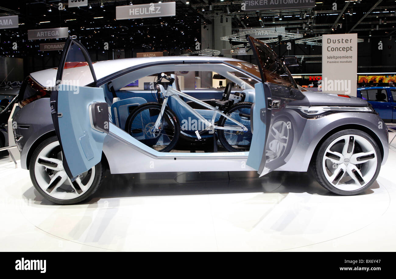 Dacia Duster concept est vu à la 79e International Motor Show de Genève, mardi 3 mars 2009. (CTK Photo/Rene Fluger) Banque D'Images