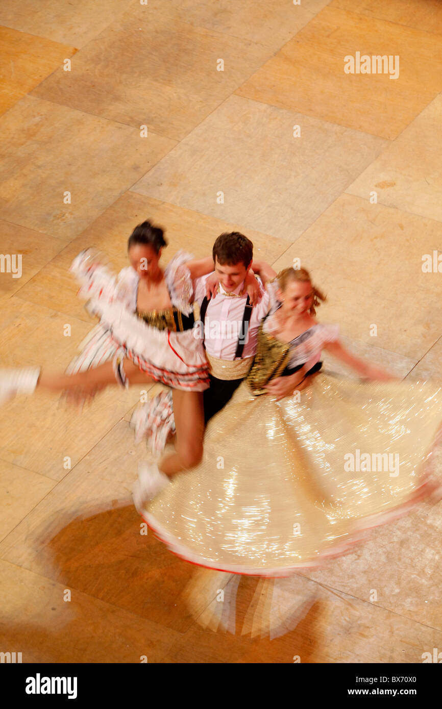 Balle d'opéra, ballet, danse, danseurs, entree, cancan Banque D'Images