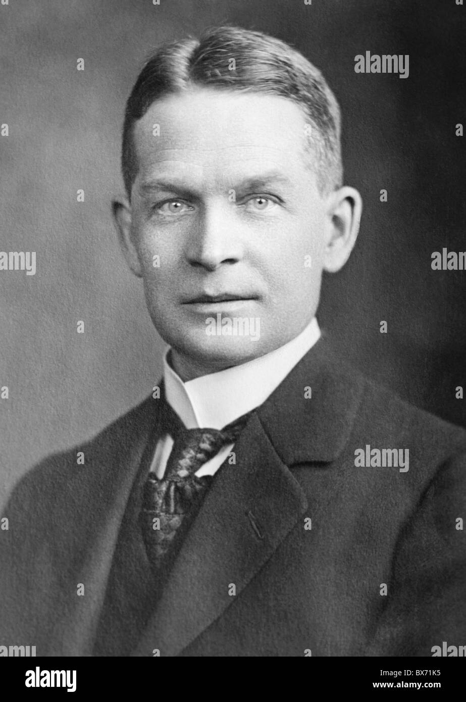 Portrait photo c1920s de chimiste anglais Frederick Soddy (1877 - 1956) - lauréat du Prix Nobel de chimie en 1921. Banque D'Images