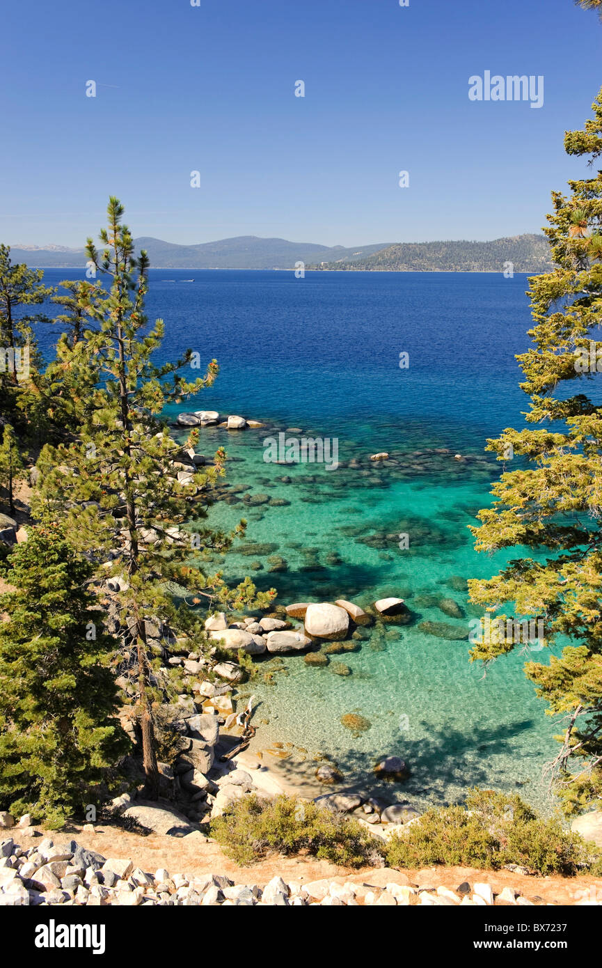 États-unis, Californie/Nevada, Lake Tahoe Banque D'Images