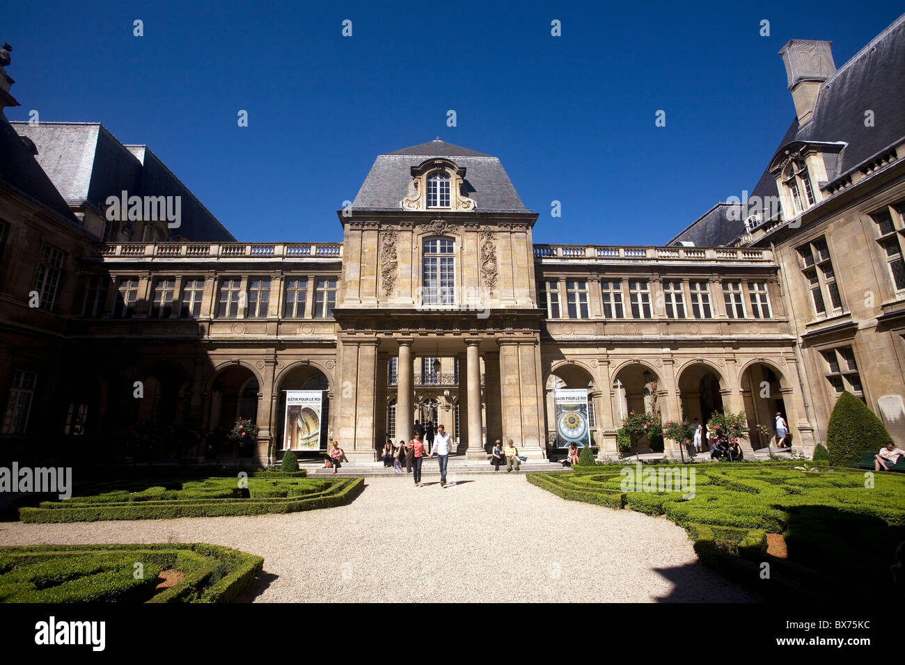 Logement hôtel particulier le musée Carnavalet Banque D'Images