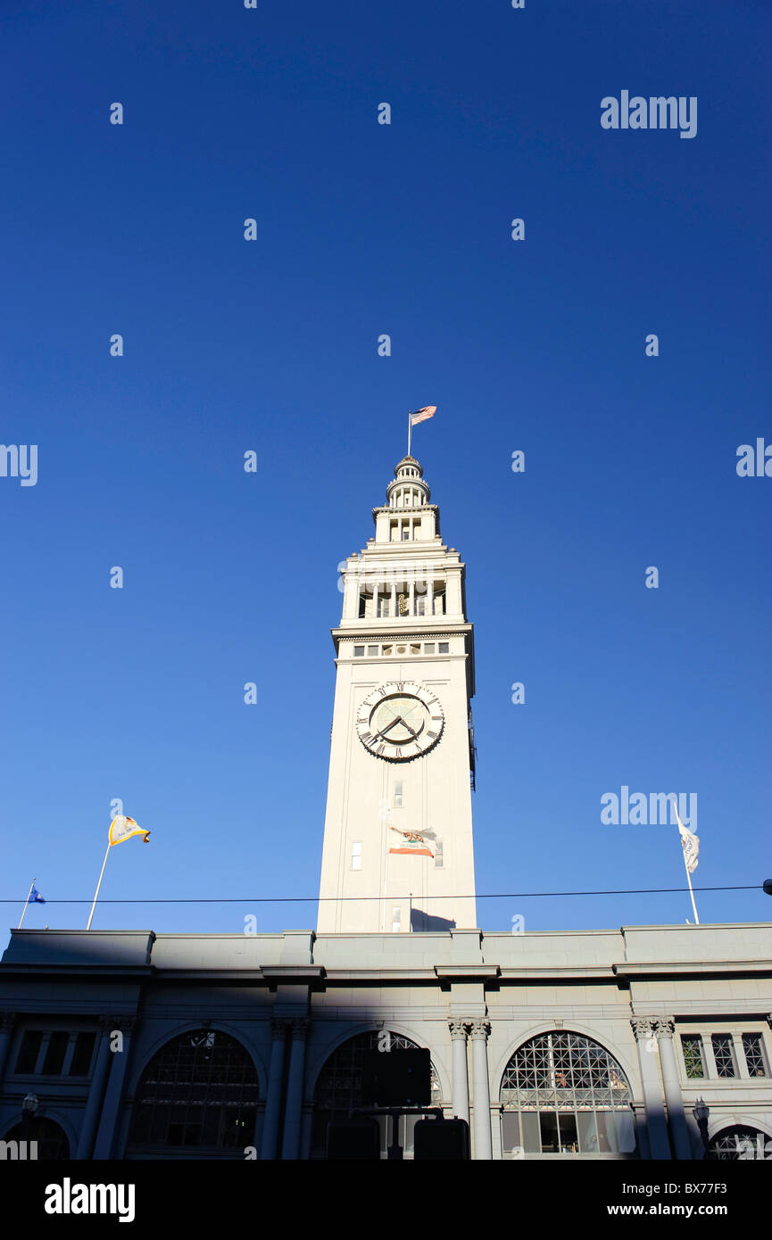 États-unis, Californie, San Francisco, Market Street, Ferry Terminal Banque D'Images