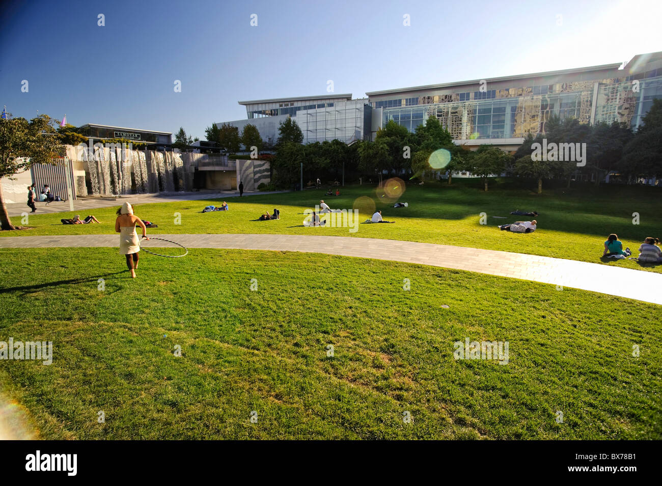 États-unis, Californie, San Francisco, Yerba Buena Gardens Banque D'Images