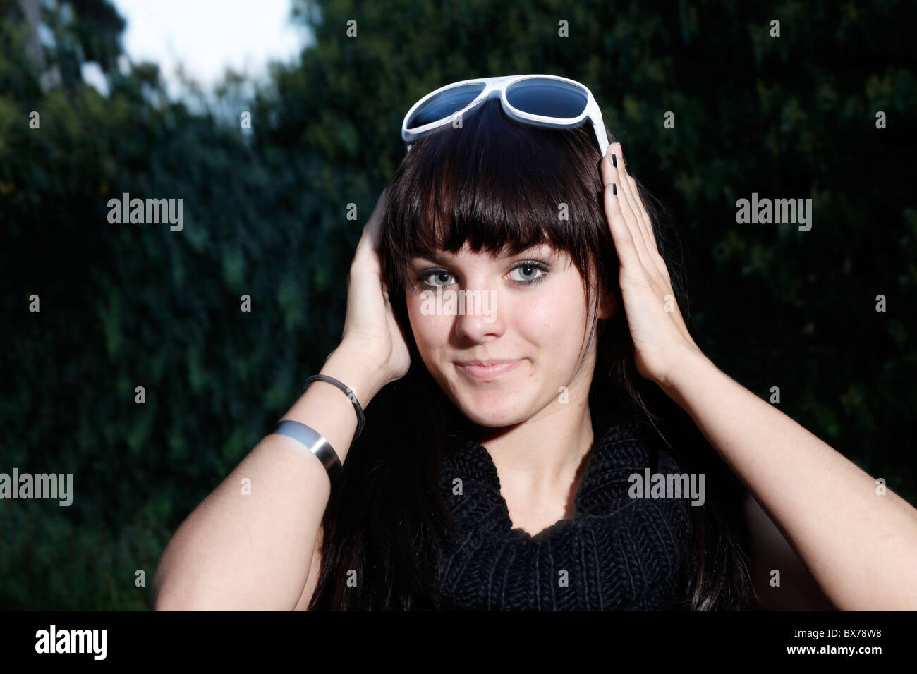 Ewa Farna, chanteuse pop tchèque Banque D'Images