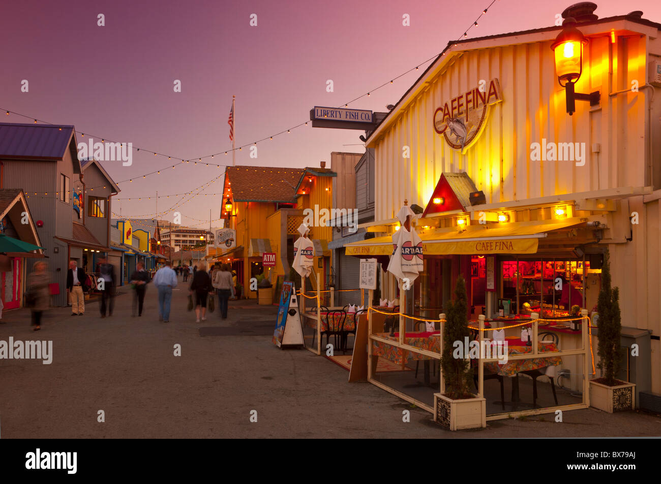 Old Fisherman's Wharf, Monterey, Californie, États-Unis d'Amérique, Amérique du Nord Banque D'Images