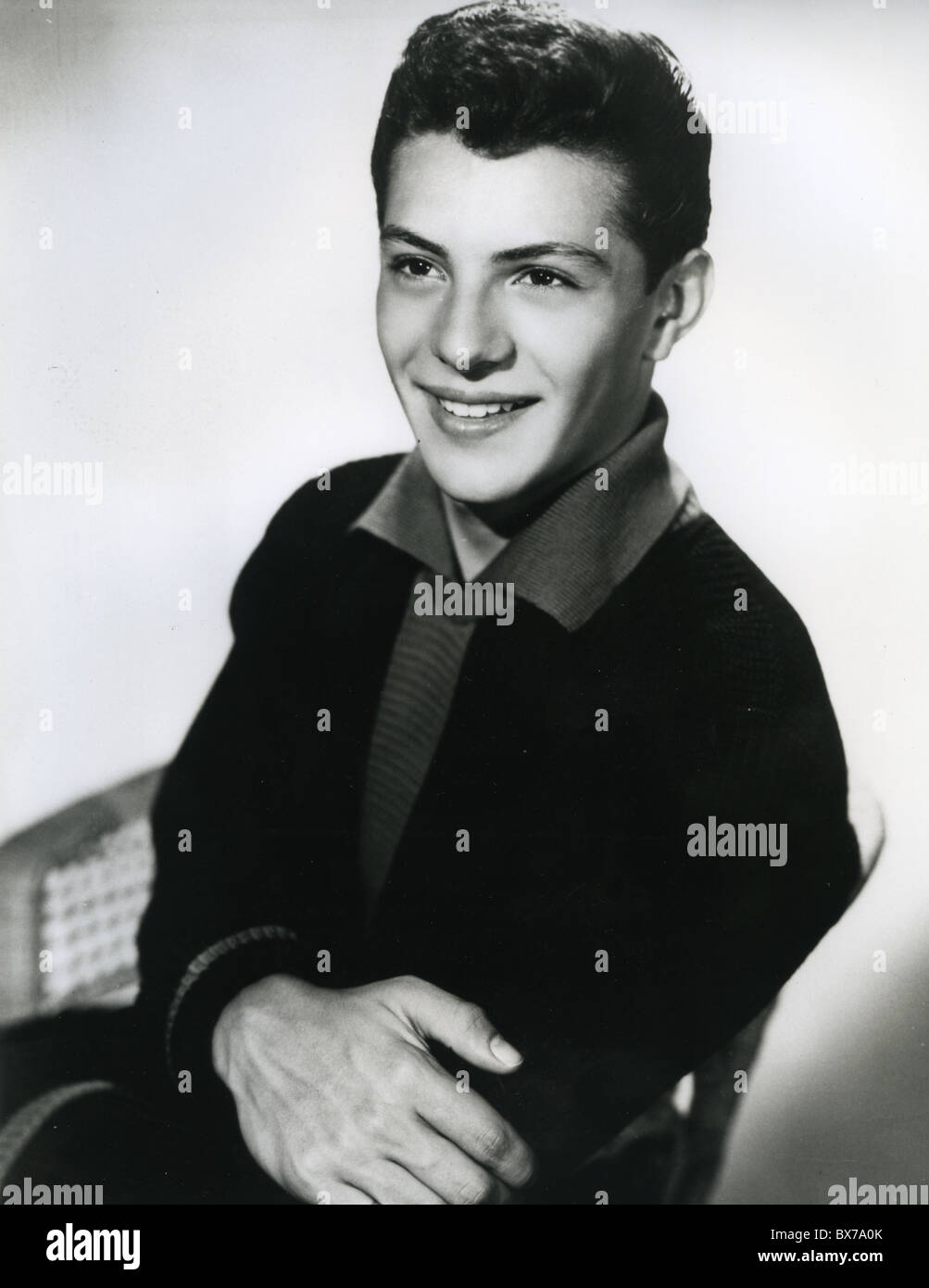 Nous AVALON FRANKIE chanteuse pop vers 1960 Banque D'Images