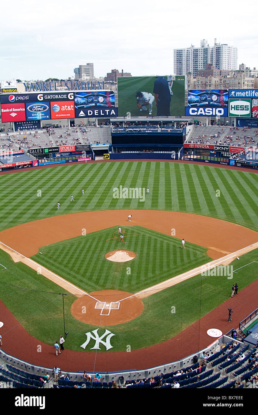 Des scènes de autour de la belle new Yankee Stadium dans le Bronx Banque D'Images