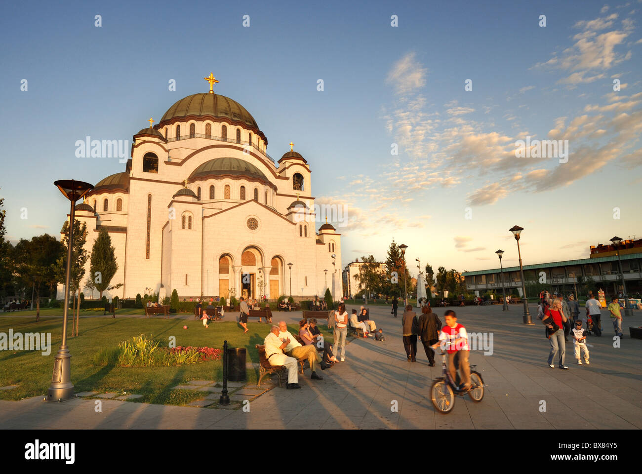 Cathédrale de Saint Sava, Belgrade, Serbie Banque D'Images