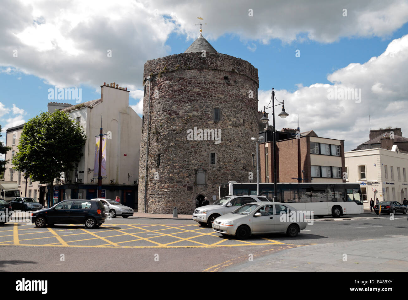 Reginald's Tower, la ville de Waterford, Irlande (Eire). Banque D'Images