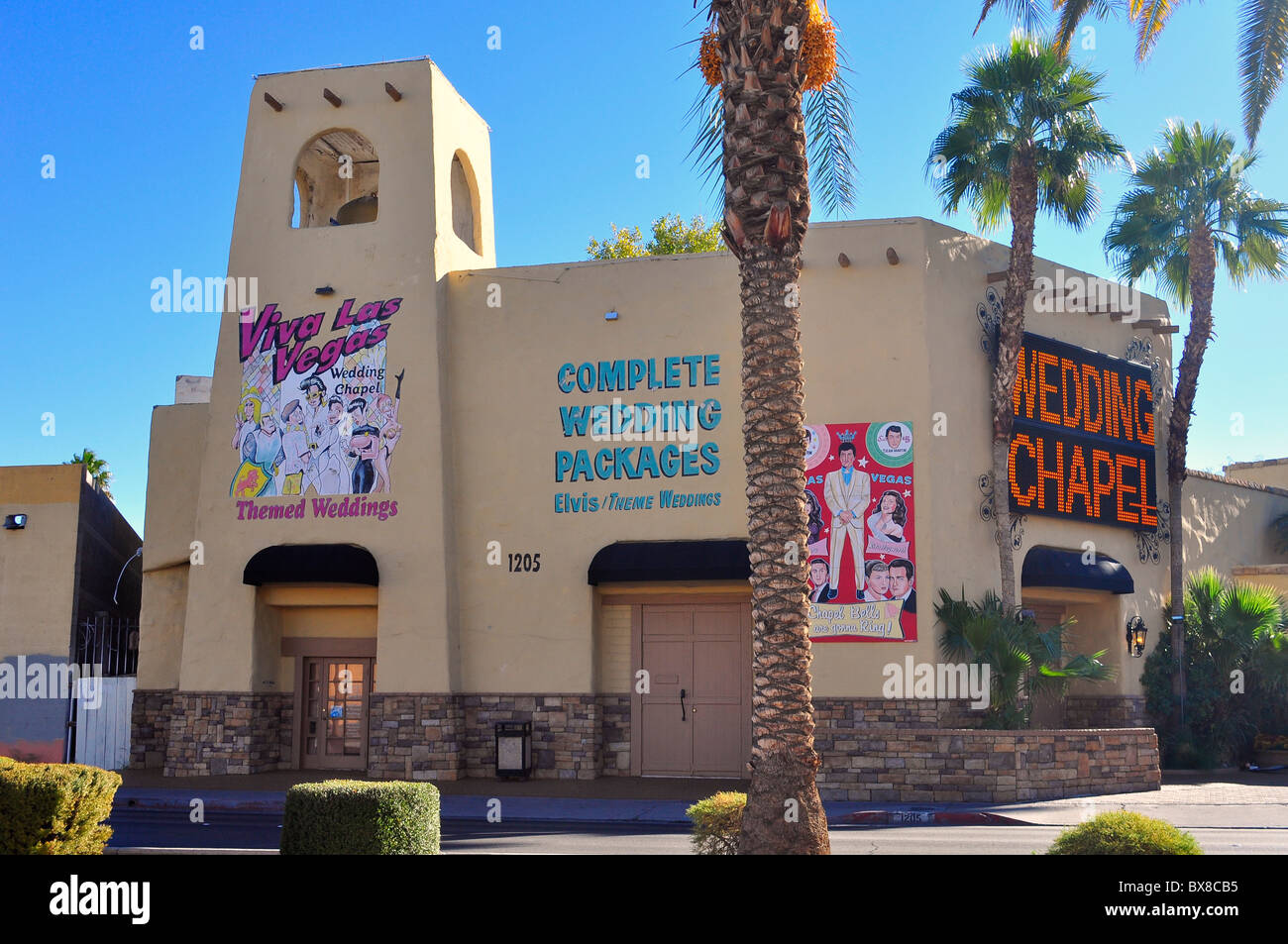 Viva Las Vegas mariage à thème Chapelle à Las Vegas, Nevada, USA Photo  Stock - Alamy