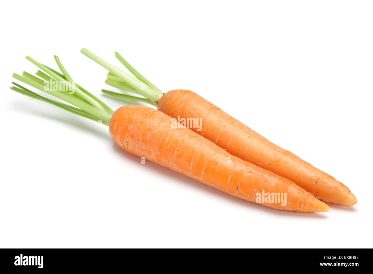Jus de carotte frais Banque D'Images