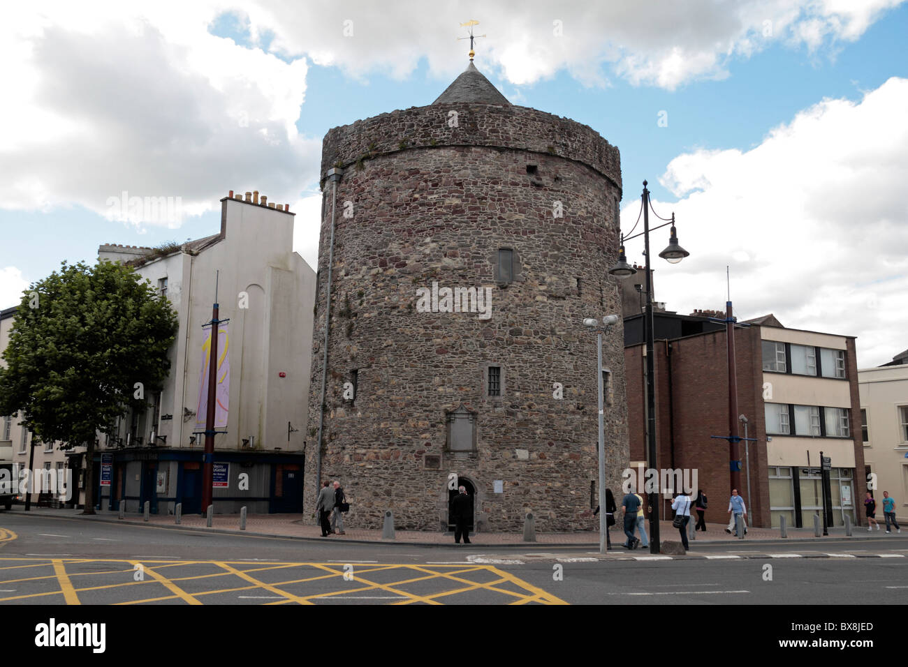 Reginald's Tower, la ville de Waterford, Irlande (Eire). Banque D'Images