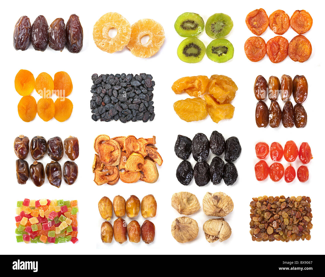 Mélange de fruits secs Banque D'Images