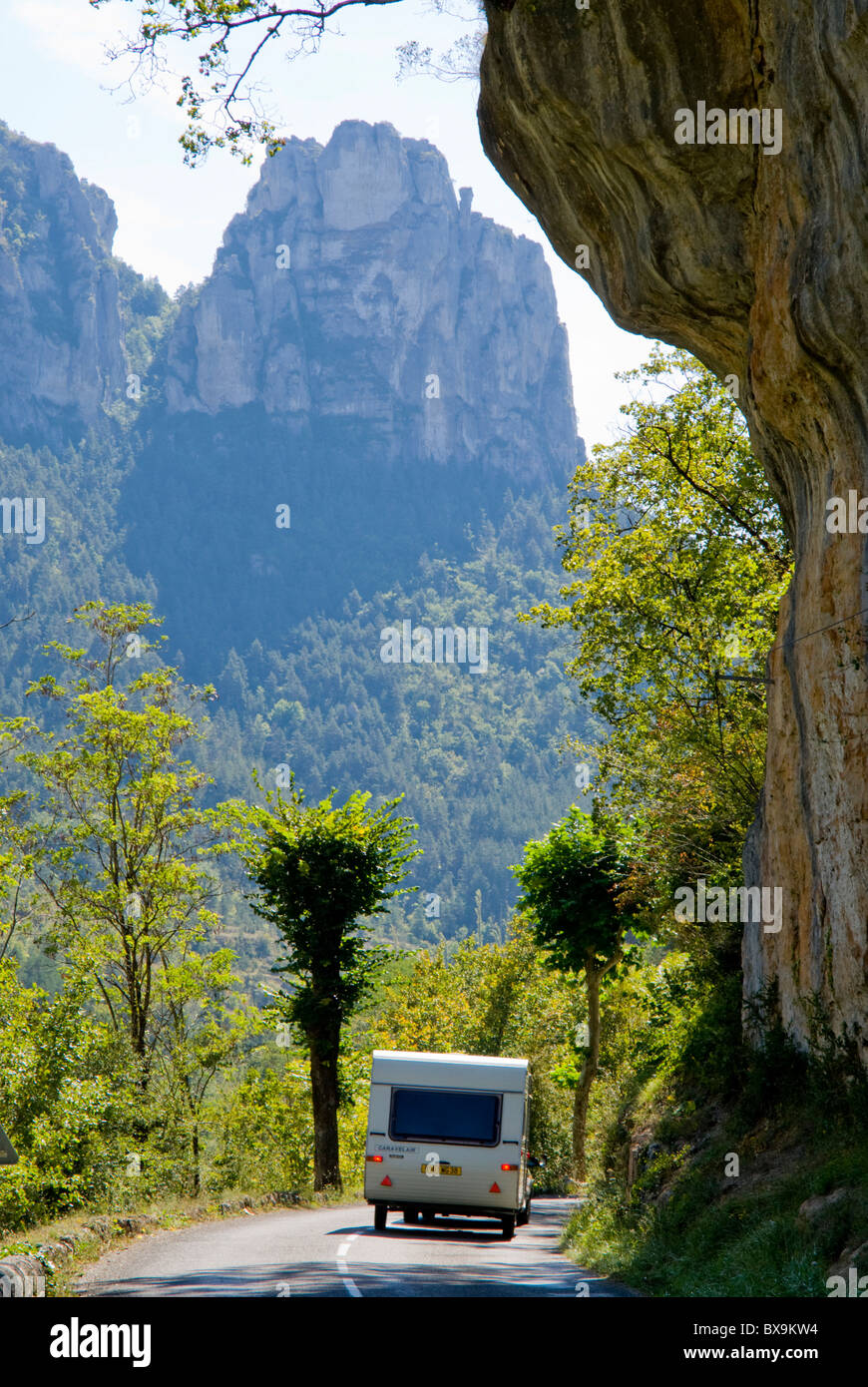 Gorges du Tarn, Tarn Banque D'Images