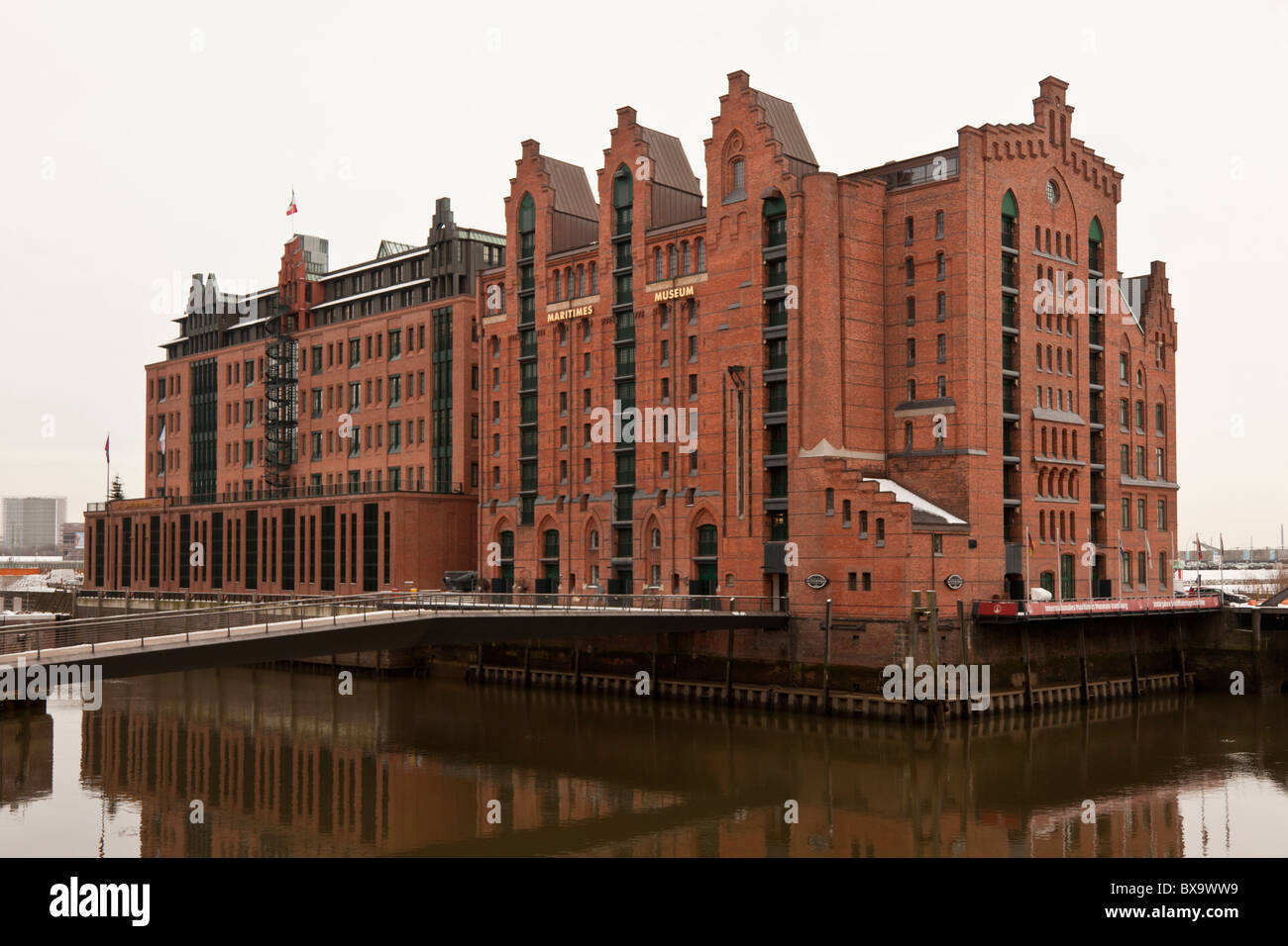 Le Musée Maritime International de Hambourg, HafenCity. Banque D'Images