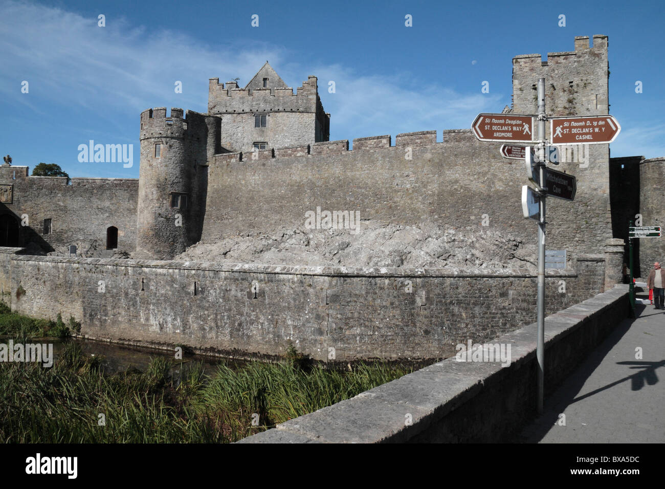 Le Château de Cahir, Co Tipperary, Irlande (Eire). Banque D'Images