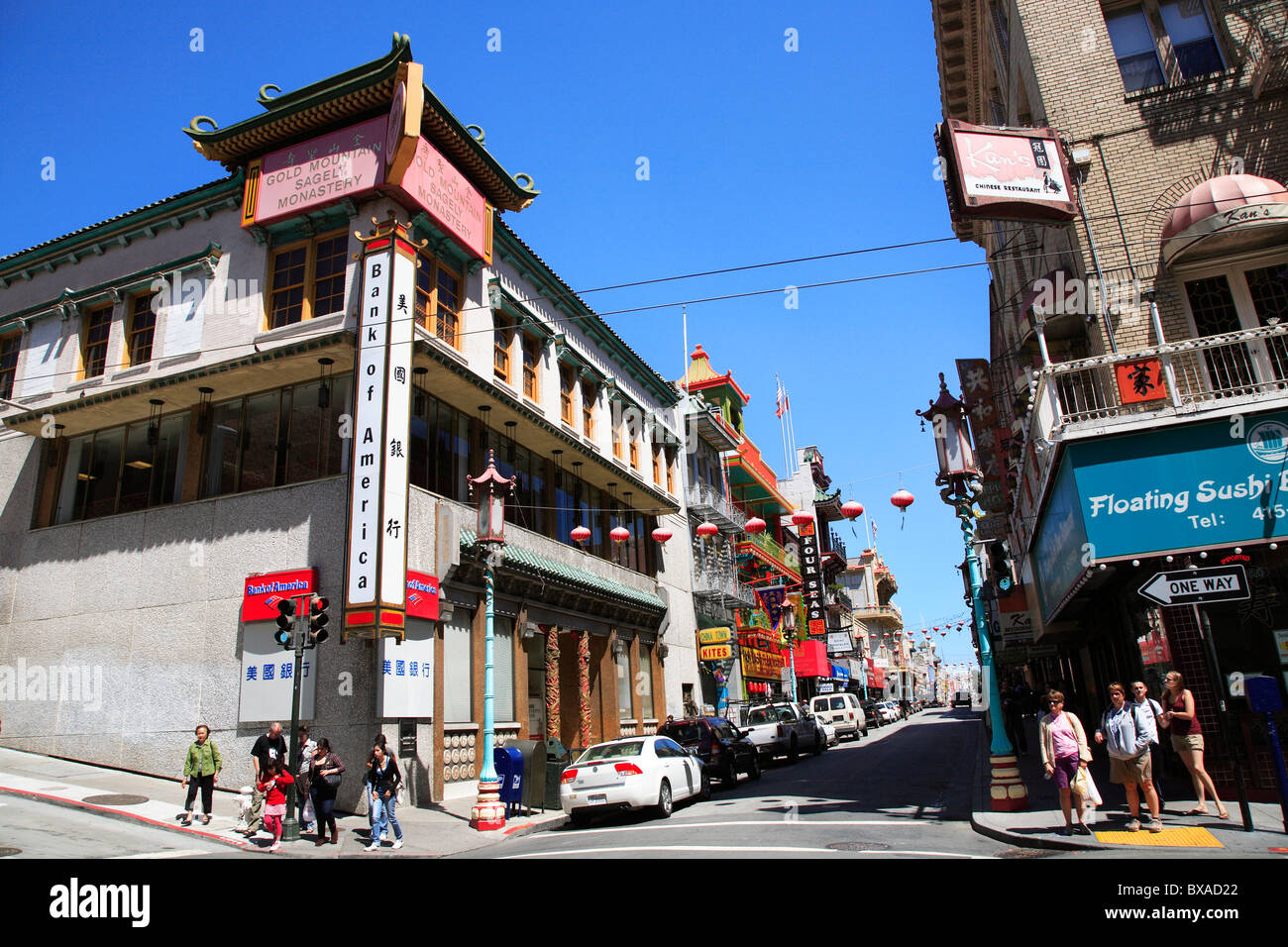 China Town San Francisco California USA Banque D'Images