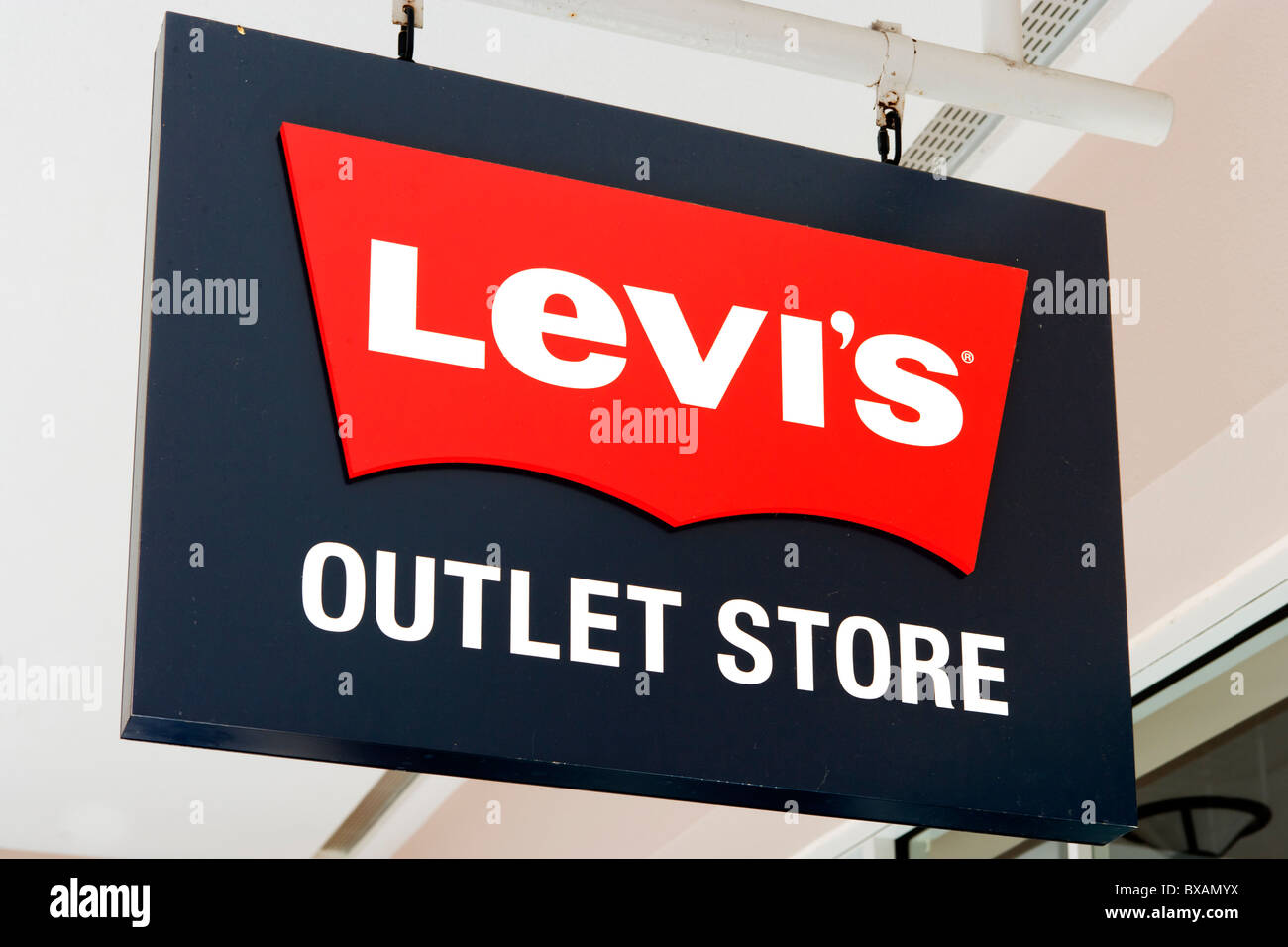 Levi's Outlet Store, Orlando Premium Outlets, Lake Buena Vista, Orlando, Floride, USA Banque D'Images