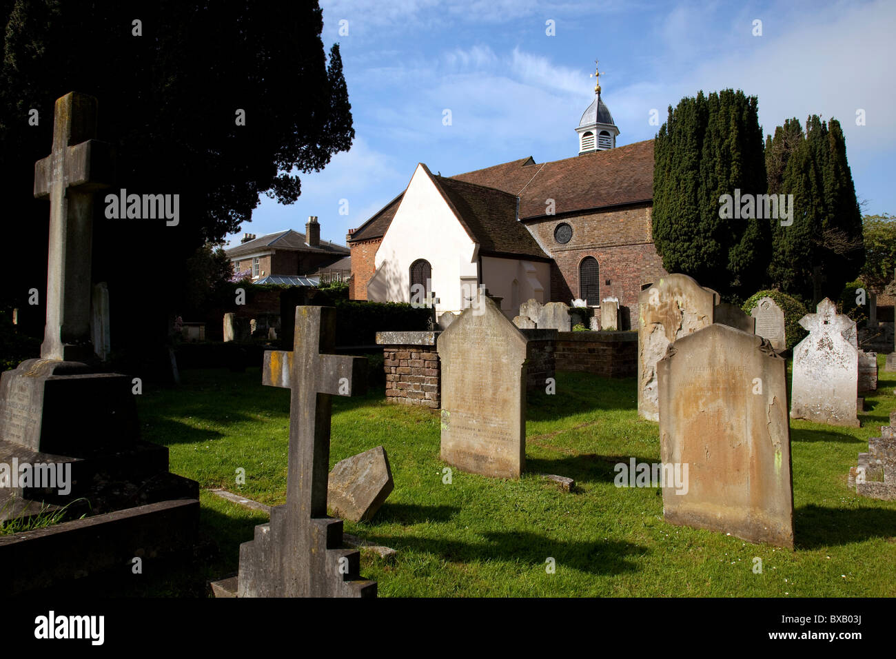 L'église St Pierre Soumagne Surrey UK Banque D'Images