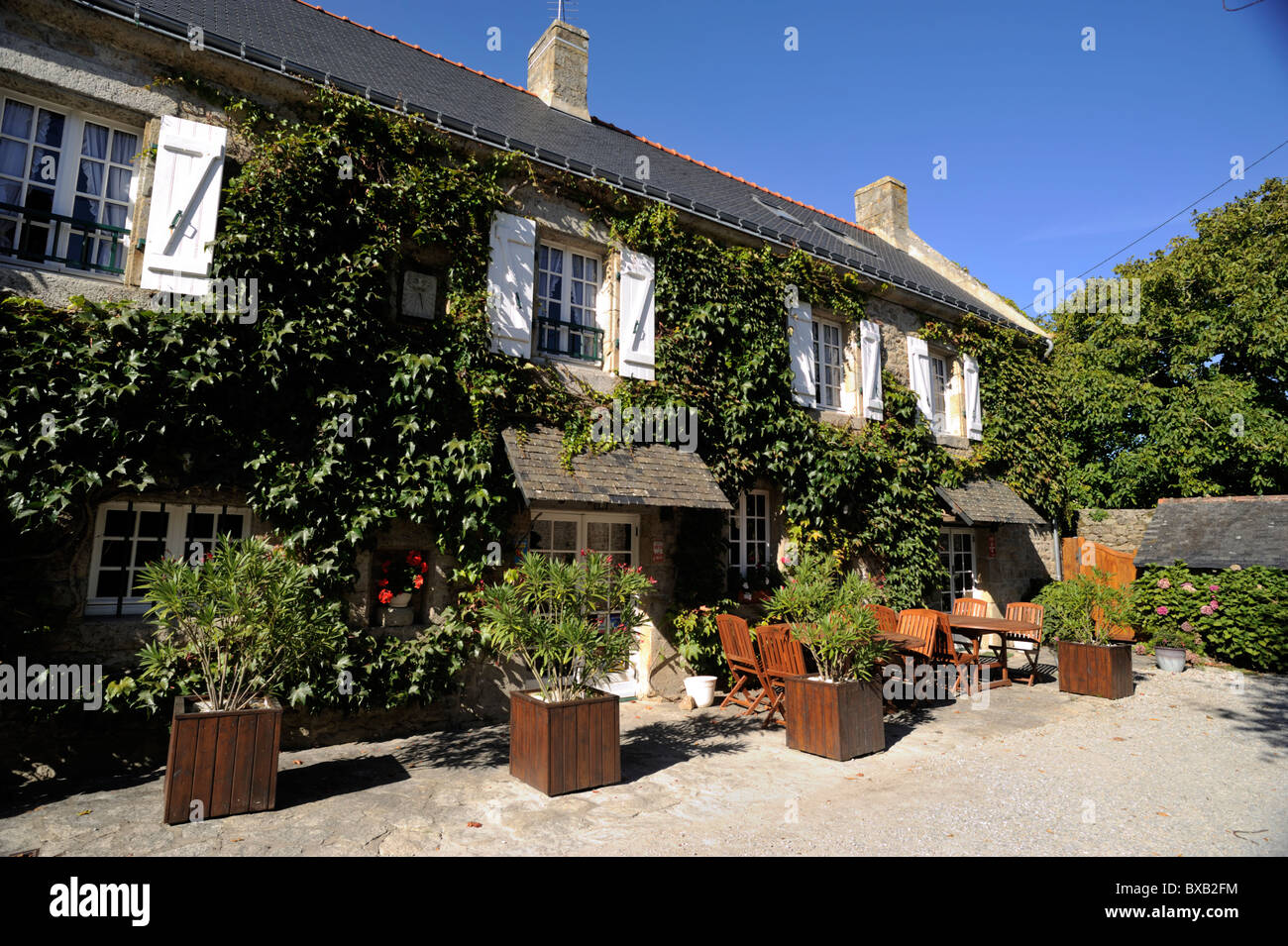 France, Bretagne (Bretagne), Morbihan, Carnac, Hotel le Ratelier Banque D'Images