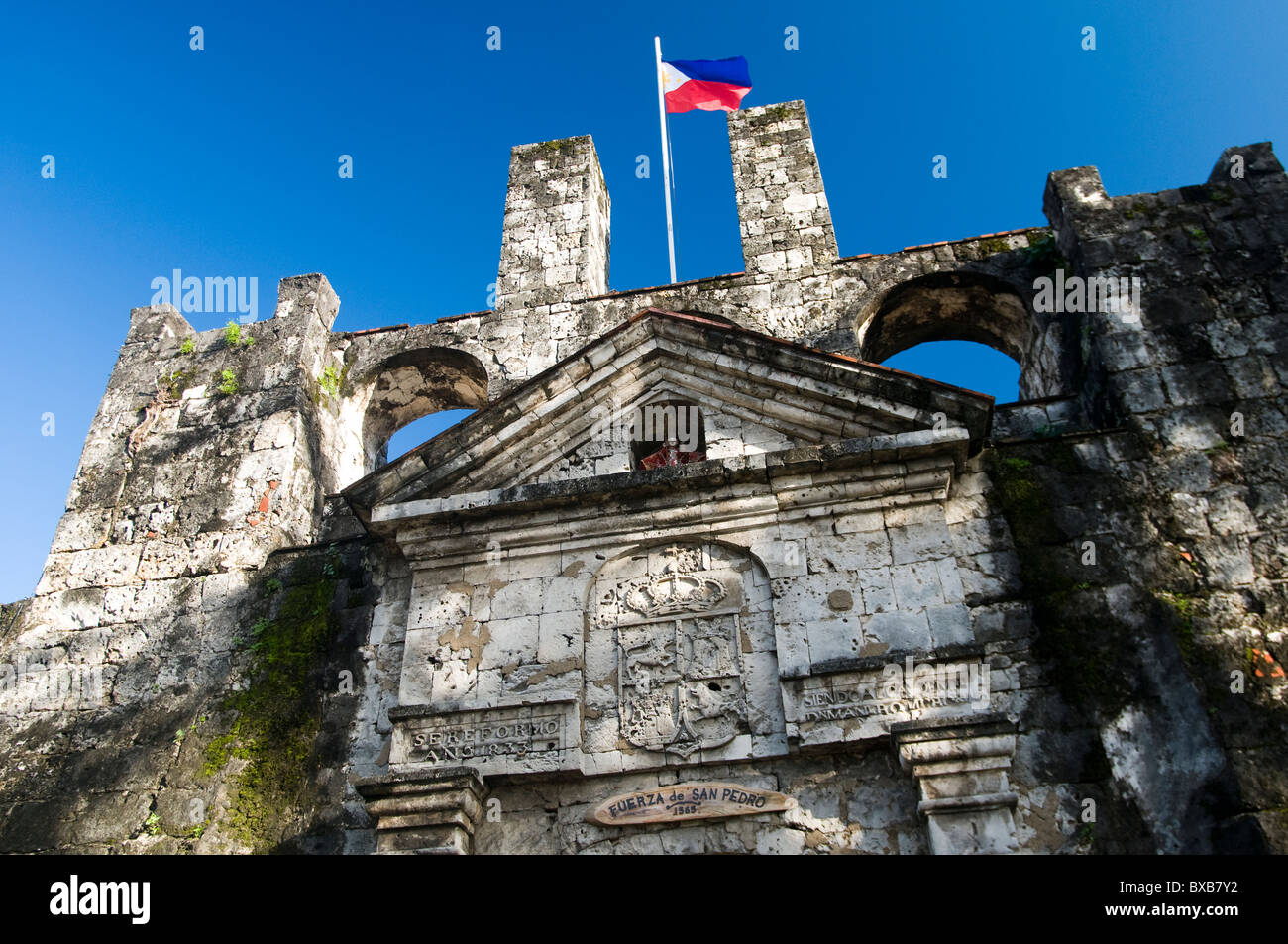 Fort san pedro, Cebu City, Philippines Banque D'Images