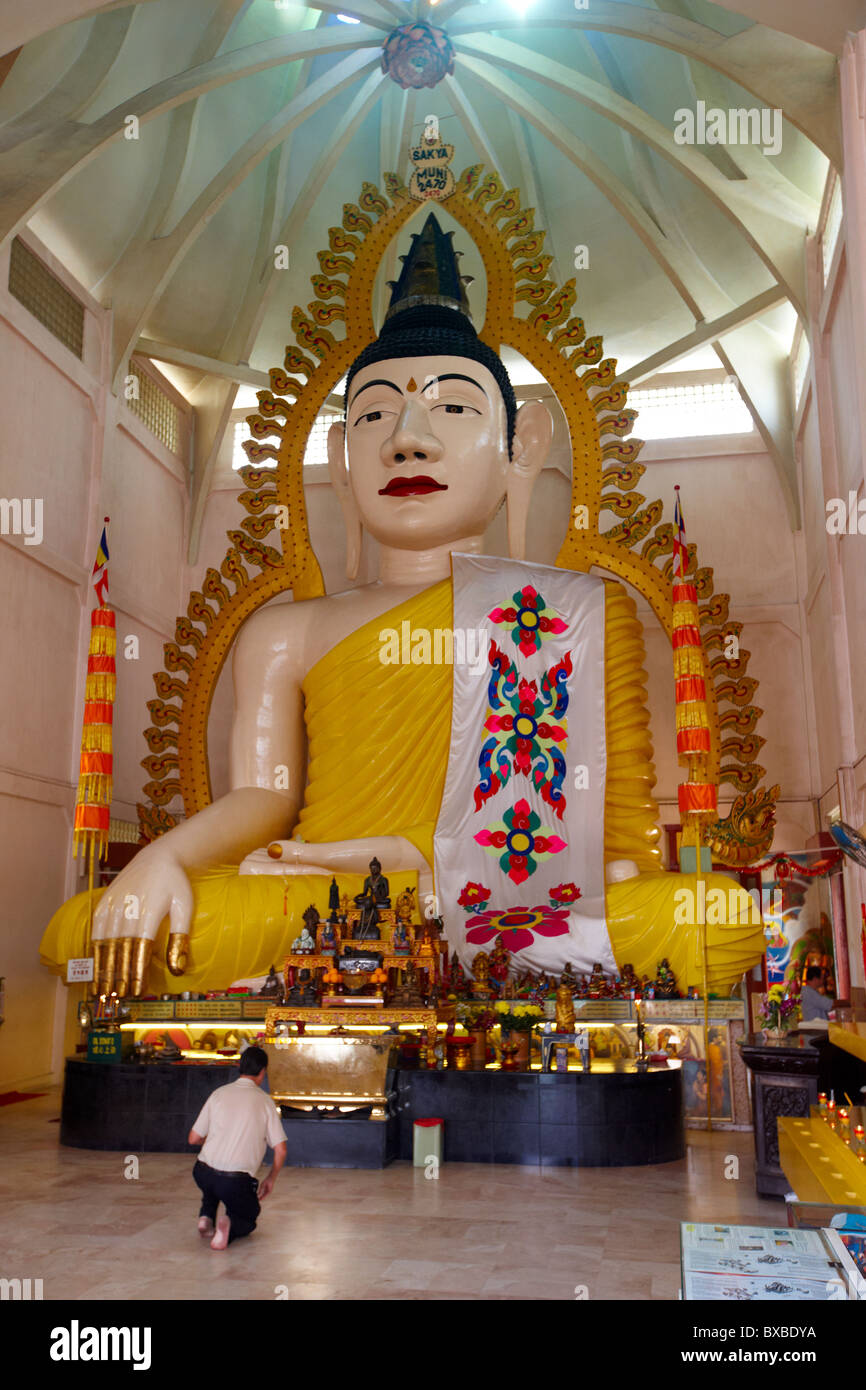 Sakya Muni Buddha Gaya Temple, Little India, Singapour Banque D'Images