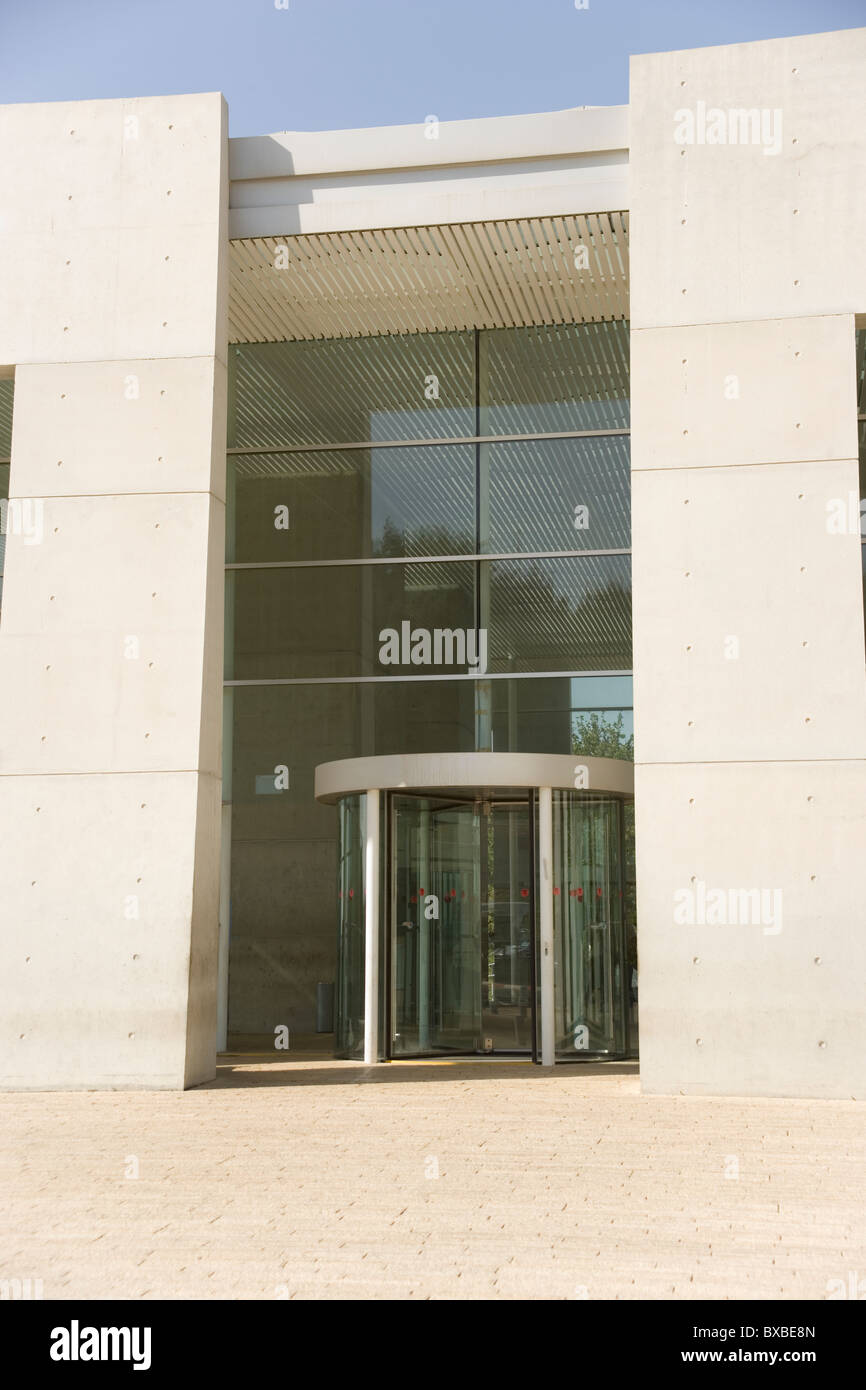Entrée du musée de l'Holocauste Yad Vashem à Jérusalem Banque D'Images