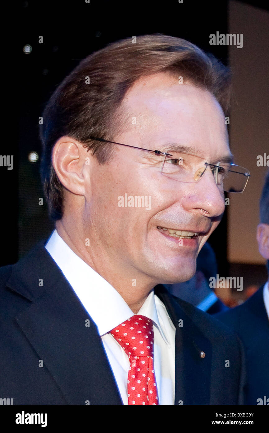 Michael Macht, président de Porsche Automobil Holding SE, au cours de la nuit du groupe Volkswagen AG, à la 63e International Banque D'Images
