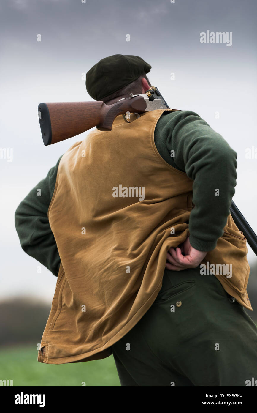 Le Pheasant Shoot Banque D'Images