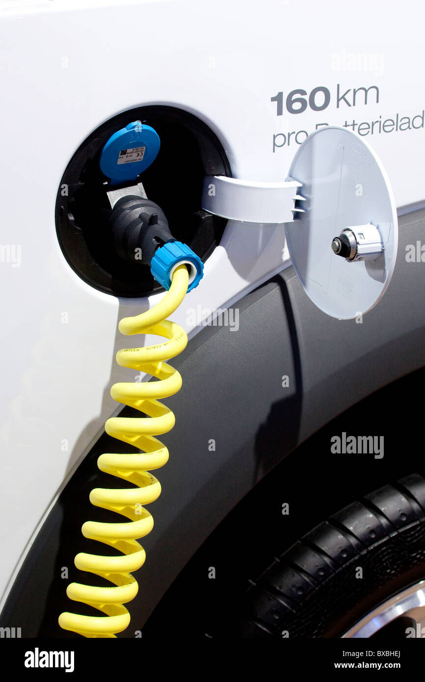 Voiture électrique la Ford Focus BEV au 63. Internationale Automobilausstellung IAA International Motor Show 2009 à Francfort, Hesse Banque D'Images